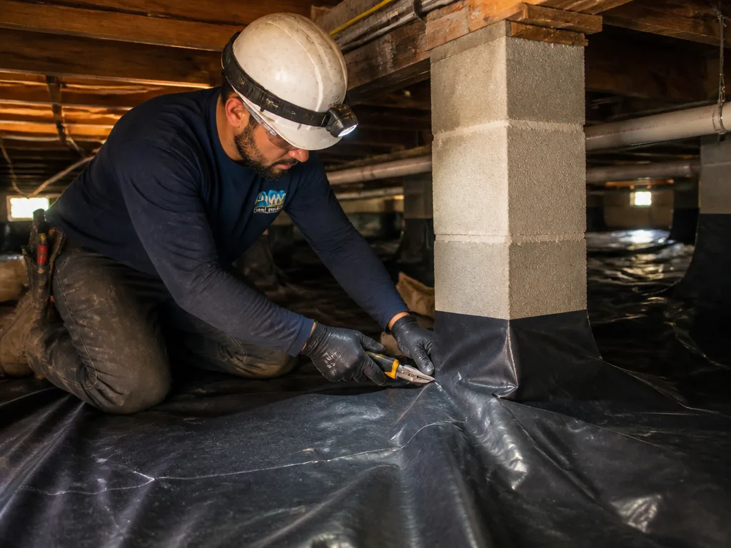 Crawl Space Encapsulation