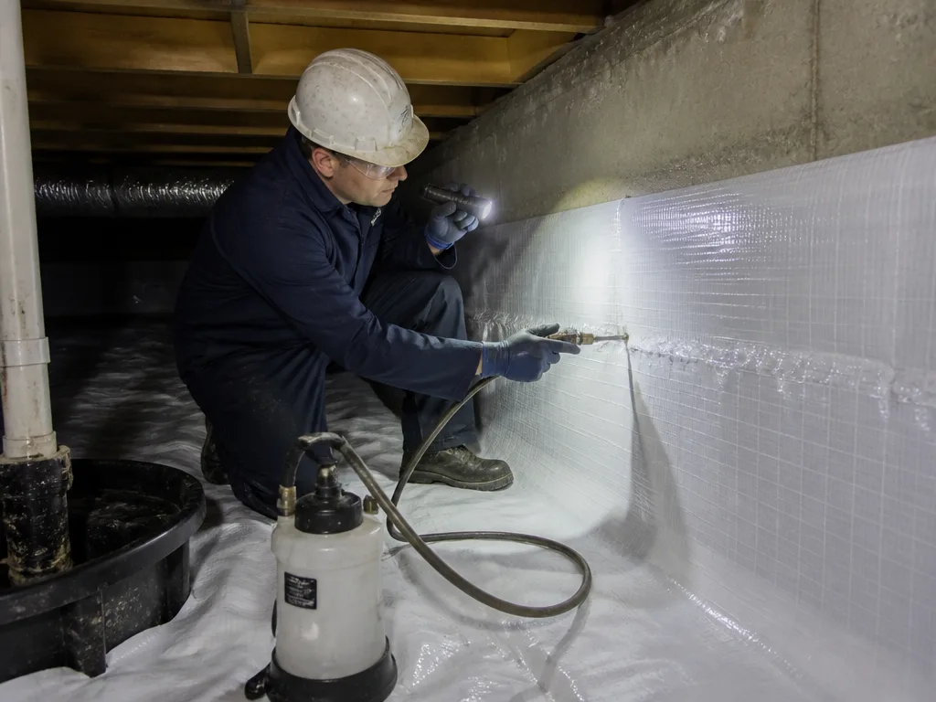 Crawl Space Waterproofing